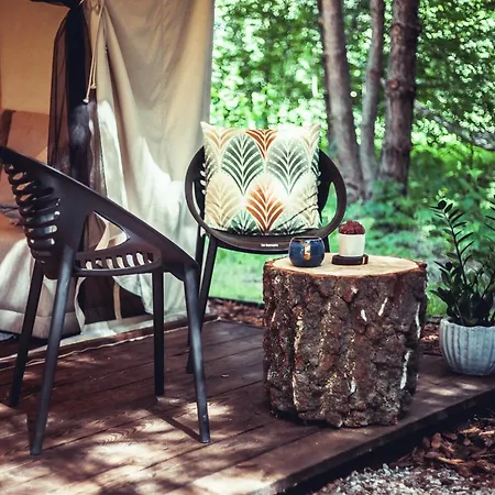 Luxury tent Boho Park Glamping Zawiszyn