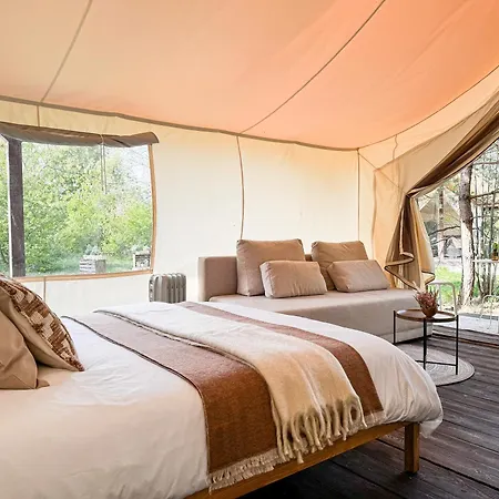 Boho Park Glamping Luxe tent *
